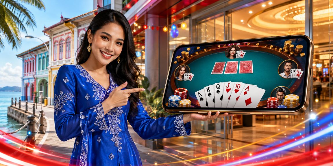 Permainan Teen Patti bergaya baju kurung di Penang melalui platform pv2
